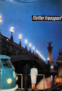 "Flotter Transport" Volkswagen Magazine 1962 (8425)